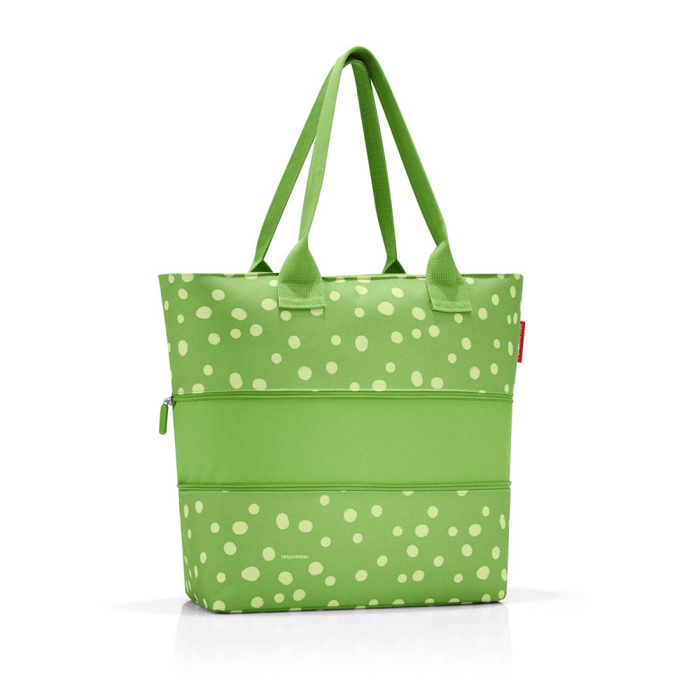 Borsa donna a spalla Shopper e1 Reisenthel Spots Green