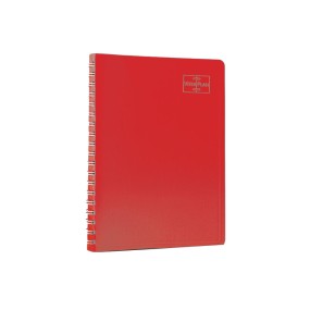 Agenda Settimanale InTempo Spiralata Vistaplan Rosso