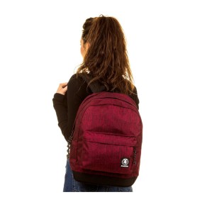 Zaino scuola round Invicta Carlson 2Tone rosso